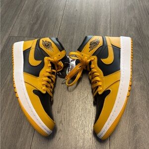 Nike Air Jordan 1 High Golf Men's Pollen Black-White DQ0660-700 Mens Size 9 New